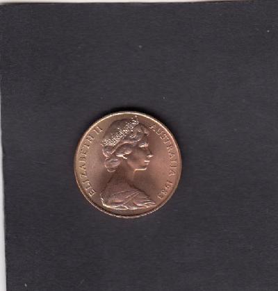 Beschrijving: 2 Cents ELIZABETH II
